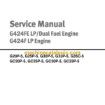 Daewoo D35S-2, D40S-2, D45S-2, D40SC-2, D45SC-2, D50SC-2 G35S-2, G40S-2, G45S-2, G40SC-2, G45SC-2, G50SC-2 Lift Truck Service Manual