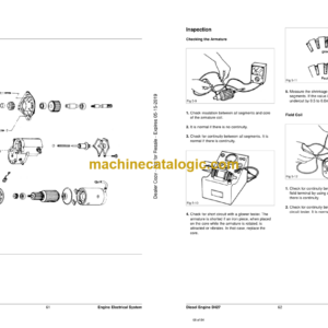 Doosan D427 Diesel Engine Skid Steer Loaders Shop Manual (SB4034E00)