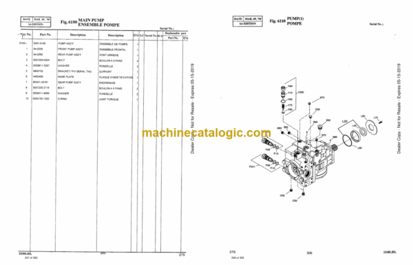 Doosan DD80, DD80L Dozer Parts Manual - Image 2