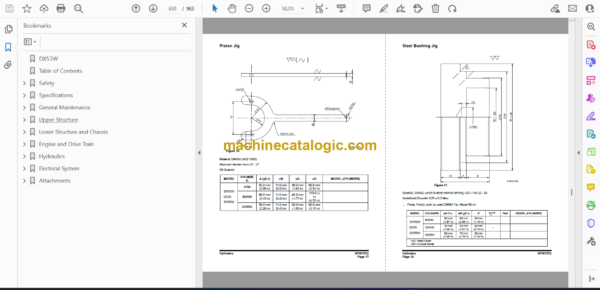 Doosan DX53W Wheeled Excavator Shop Manual (Serial Number 5001 and Up) - Image 2