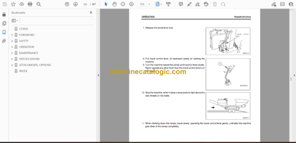 Komatsu BR550JG-1 Mobile Crusher Operation and Maintenance Manual (TEN00022-01) - Image 2