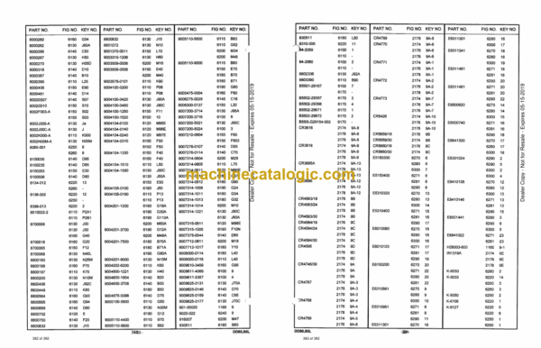 Doosan DD80, DD80L Dozer Parts Manual - Image 3