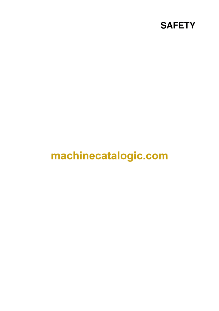 Doosan Daewoo Solar 340LC-V Excavator Shop Manual