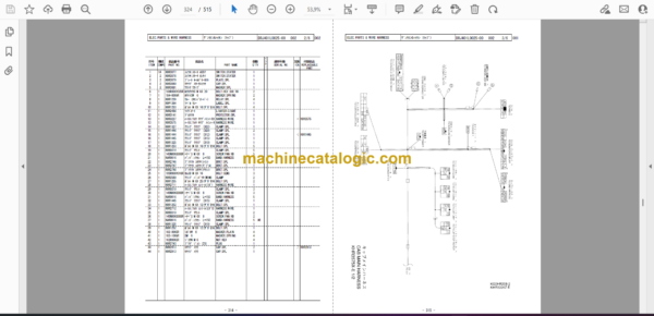 Sumitomo SH300-3, SH300LC-3, SH350HD-3 Hydraulic Excavator Parts Manual (WCLA300A31BH) - Image 4