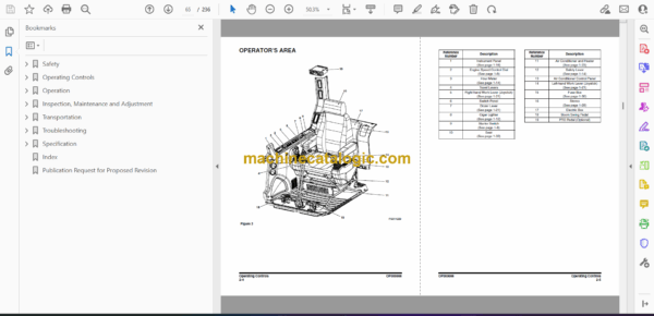 Doosan DX55 Excavator Operation and Maintenance Manual (Serial Number 50001 and Up) - Image 2