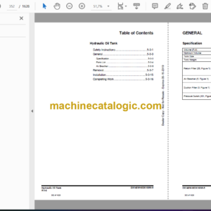 Doosan DX140W-5, DX160W-5 Wheeled Excavator Shop Manual (Serial Number 1001 and Up)
