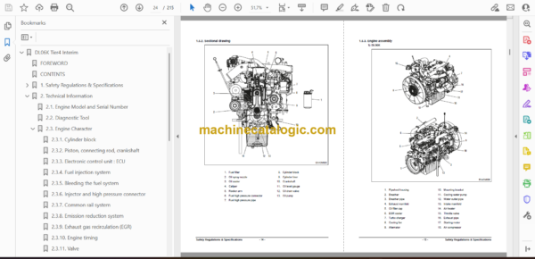 Doosan DL06K iTier4 Engine Shop Manual (950106-00344) - Image 2