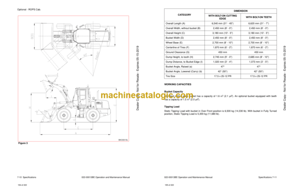 Doosan Mega 130, 160, 160TC Wheel Loader Operation and Maintenance Manual (Mega 130 SN 1003 and Up Mega 160 SN 1021 and Up Mega 160TC SN 1001 and Up) - Image 4