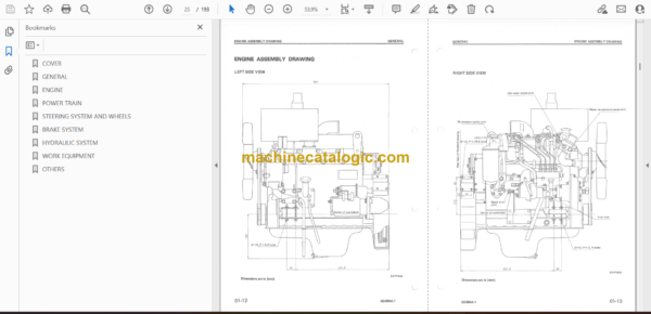 Komatsu GD300A-1 Motor Grader Shop Manual (SEBM023KA00) - Image 2