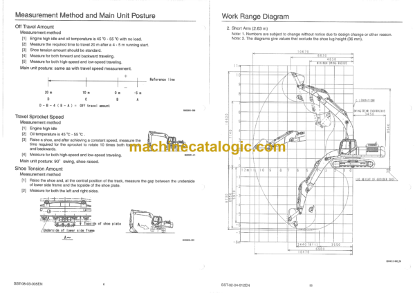 Sumitomo SH330-5 Hydraulic Excavator Service Text (WSLT3305-00W) - Image 4