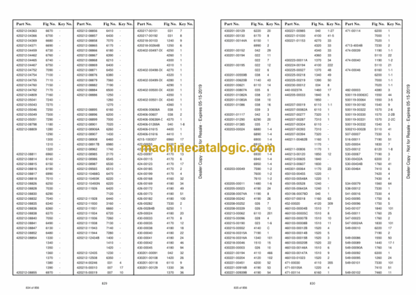 Doosan DX225LC-5 Excavator Parts Manual (Serial Number 1001 and Up) - Image 4
