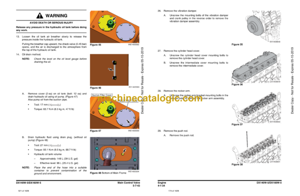 Doosan DX140W-5, DX160W-5 Wheeled Excavator Shop Manual (Serial Number 1001 and Up) - Image 4