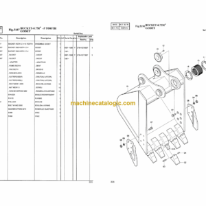 Doosan Solar 220LC-3 Excavator Parts Manual (Serial Number 0001 and Up)