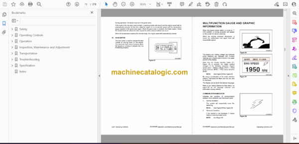 Daewoo Solar 210W-V Excavator Operation and Maintenance Manual (Serial Number 1001 and Up) - Image 2