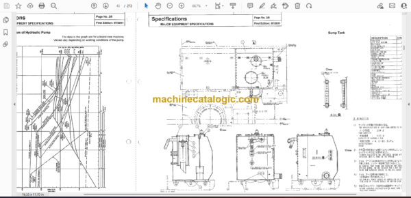 Sumitomo SH400-3 Hydraulic Excavator Service Text - Image 2