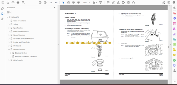 Doosan DX300LCA Hydraulic Excavator Shop Manual (Serial Number 5001 and Up) - Image 2