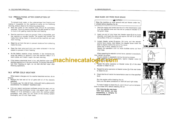 Komatsu HS150S-10 Slag Pot Carrier Operation and Maintenance Manual (SEAM019800) - Image 3