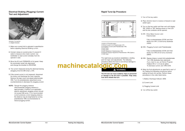 Daewoo B15S, B18S Lift Truck Service Manual - Image 3