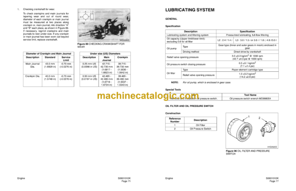 Doosan Solar 015 Excavator Shop Manual (Serial Number 30001 and Up) - Image 4