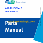 Doosan 460 Plus Tier 3 Skid Steer Loader Parts Manual