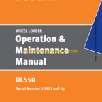 Doosan DL550 Wheel Loader Operation and Maintenance Manual (Serial Number 10001 and Up)