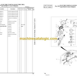 Doosan M160 Wheel Loader Parts Manual (Serial Number 2001 and Up)