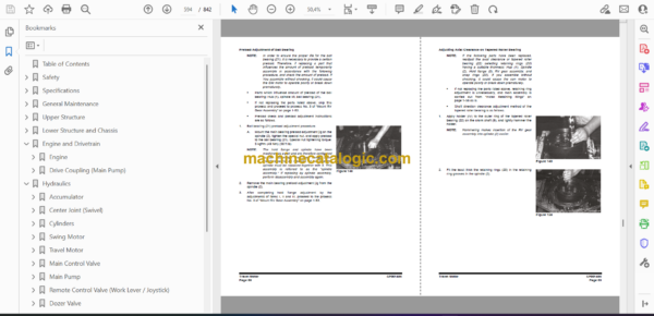 Doosan DX55 Hydraulic Excavator Shop Manual (Serial Number 50001 and Up) - Image 2