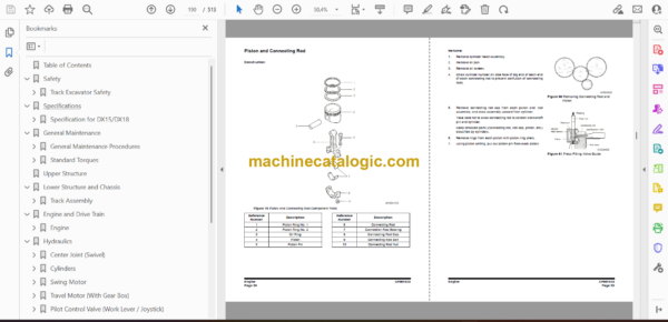 Doosan DX15, DX18 Crawler Excavator Shop Manual (Serial Number 40001 and Up) - Image 2
