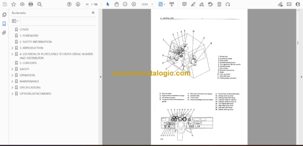 Komatsu HS100S-10 Slag Pot Carrier Operation and Maintenance Manual (SEAM014800) - Image 2