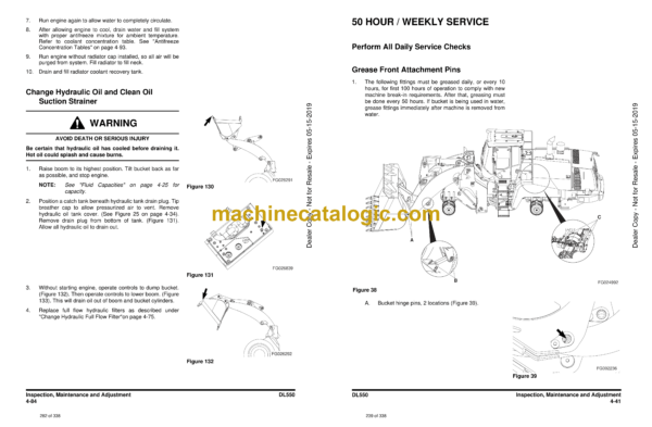 Doosan DL550 Wheel Loader Operation and Maintenance Manual (Serial Number 10001 and Up) - Image 3