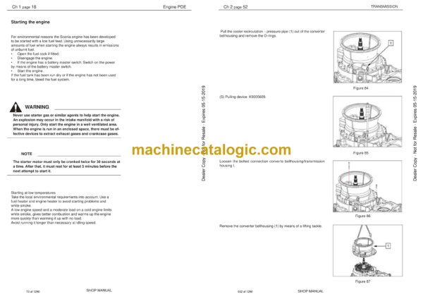 Doosan DA40-5 Articulated Dump Truck Shop Manual (821001 - Up; 841001 - Up) - Image 3