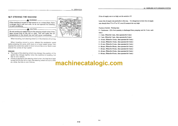 Komatsu HS100S-10 Slag Pot Carrier Operation and Maintenance Manual (SEAM014800) - Image 4