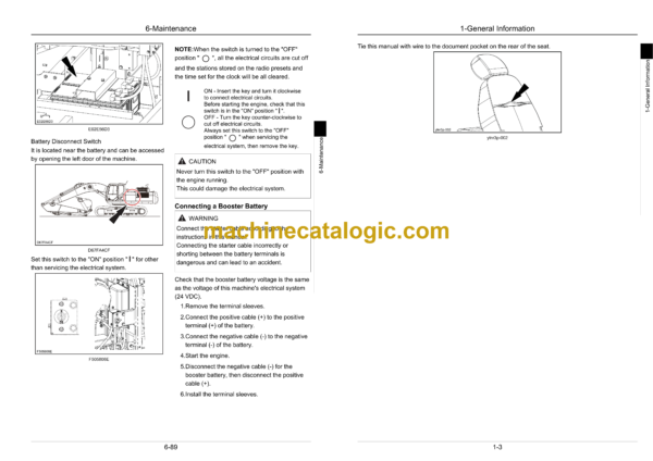 Sumitomo SH330-3, SH330LC-3, SH350HD-3, SH450HD-3 Hydraulic Excavator Operators Manual (WDL3306-2W) - Image 4