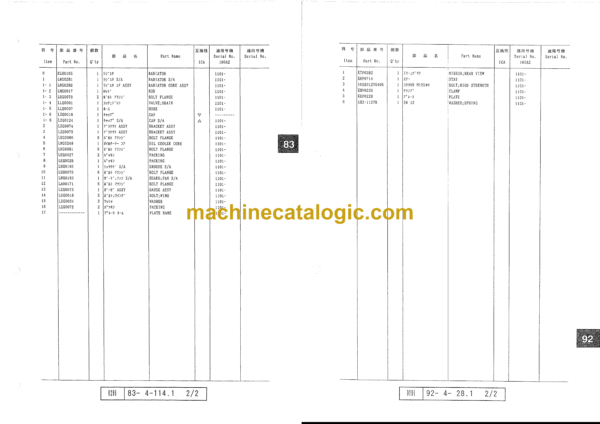Sumitomo SH160-2 Hydraulic Excavator Parts Manual (WCL1501-0W-000) - Image 4