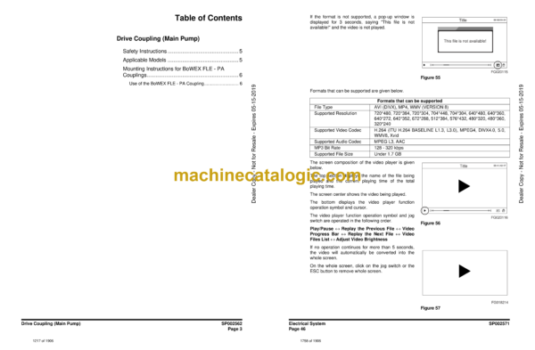 Doosan DX420LC-3 Hydraulic Excavator Shop Manual (Serial Number 1001 and Up) - Image 3