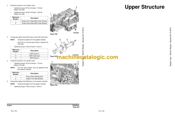Doosan Daewoo D100, D120 Lift Truck Service Manual - Image 4