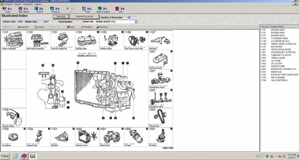 Toyota Industrial Equipment Electronic Parts Catalogue v2.27 - Image 3