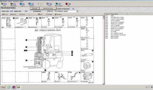 Toyota Industrial Equipment Electronic Parts Catalogue v2.27 - Image 4