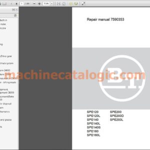 BT Forklift Service, Parts, Operators Manual PDF DVD 11.1 GB