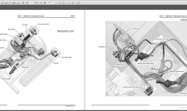 IHI Hydraulic Excavator Service, Parts, Operator Manual PDF DVD - Image 4