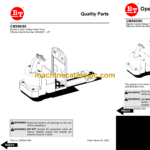 BT CMX Counterbalance Forklift Full Manual (Service, Parts and Operators Manual)