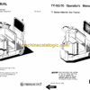 BT TWX Towing Tractor Operator and Parts Manual