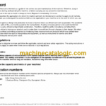 Volvo EC140C Excavator Operators Manual