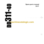 Sandvik DD311-40 Drill Rig Parts Manual (5317)