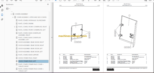 Sandvik DD421-60C Drilling Rig Full Documents (Service, Operator, Maintenance Manual and Parts Catalog) [117D51334] - Image 4