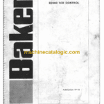 BT B2000 SCR Electric Pallet Truck Service Training Manual