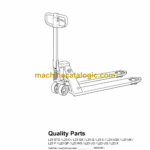 BT L23 STD, L23O, L23QX, L23Q, L23U, L23 UQX, L23 UX, L23 P, L23 QP, L23 WS, L23 UO, L23 UQ, L23X Electric Pallet Truck Quality Parts Manual
