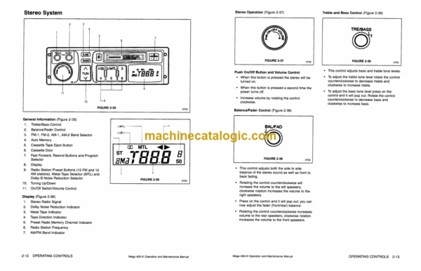 Daewoo Mega 400-3 Wheel Loader Operation and Maintenance Manual (Serial Number 0001 and Up) - Image 3