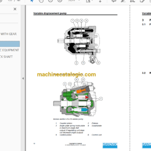 Sandvik DD321-40 Drilling Rig Full Documents (Service, Operator, Maintenance Manual and Parts Catalog) [115D33216]