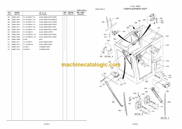 Furukawa HCR1500 ED Drill Rig Parts Manual - Image 4